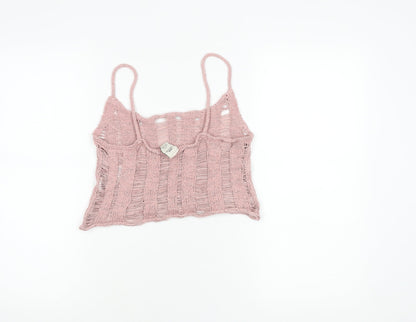 Womens UK Size M Urban Outfitters Pink Camisole Tank