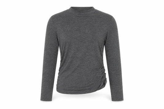 Womens UK Size M Stradivarius Grey Basic T-Shirt