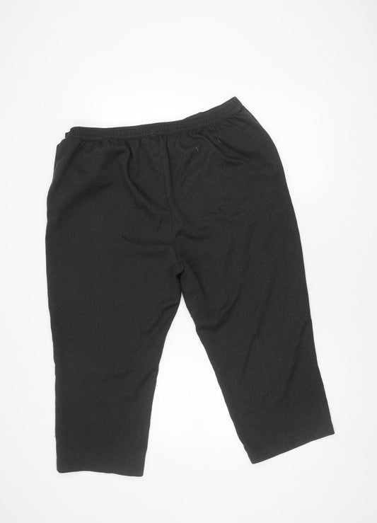 Womens UK Size 20 Honor Millburn   Black Trousers