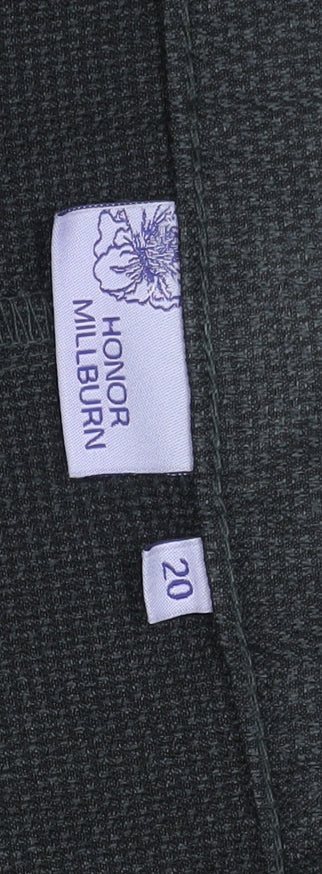 Womens UK Size 20 Honor Millburn   Black Trousers