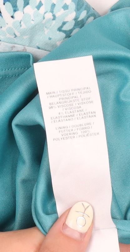 Eastex Women's Multicoloured Floral Plus Skirt