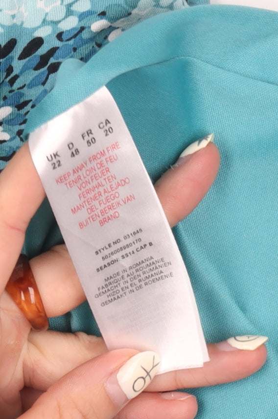 Eastex Women's Multicoloured Floral Plus Skirt