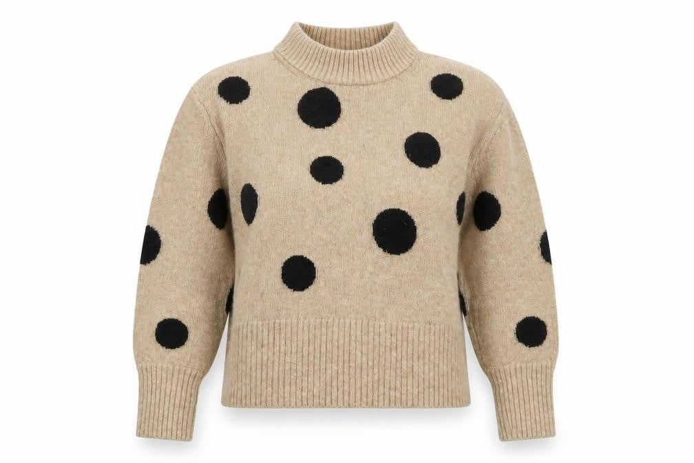 Womens UK Size S Marks and Spencer Beige Pullover Jumper