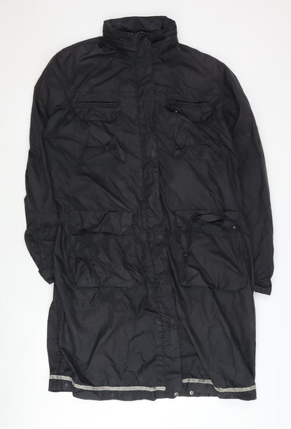 Missoni Women's Black Overcoat Size 12 Casual Stylish