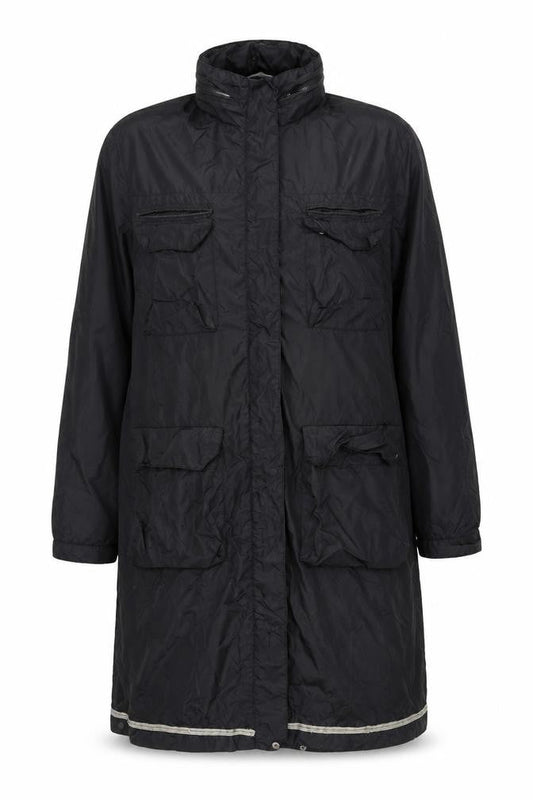 Missoni Women's Black Overcoat Size 12 Casual Stylish