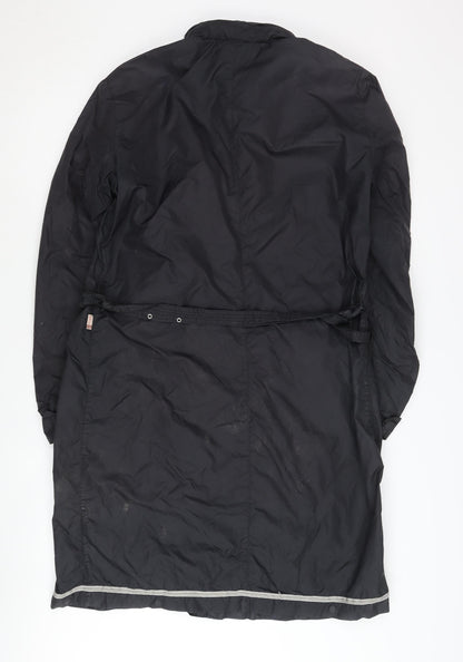 Missoni Women's Black Overcoat Size 12 Casual Stylish