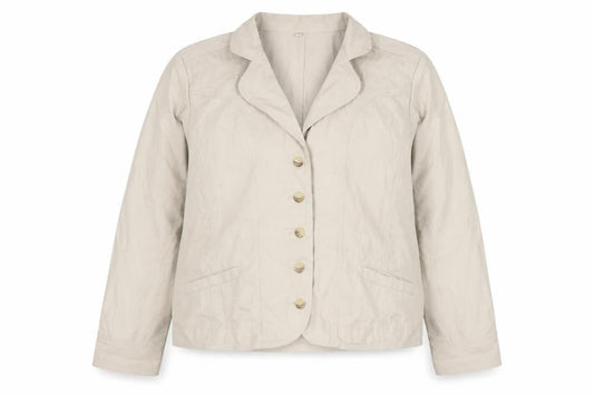 Womens UK Size 20 EWM Pure Classics  Beige Blazer
