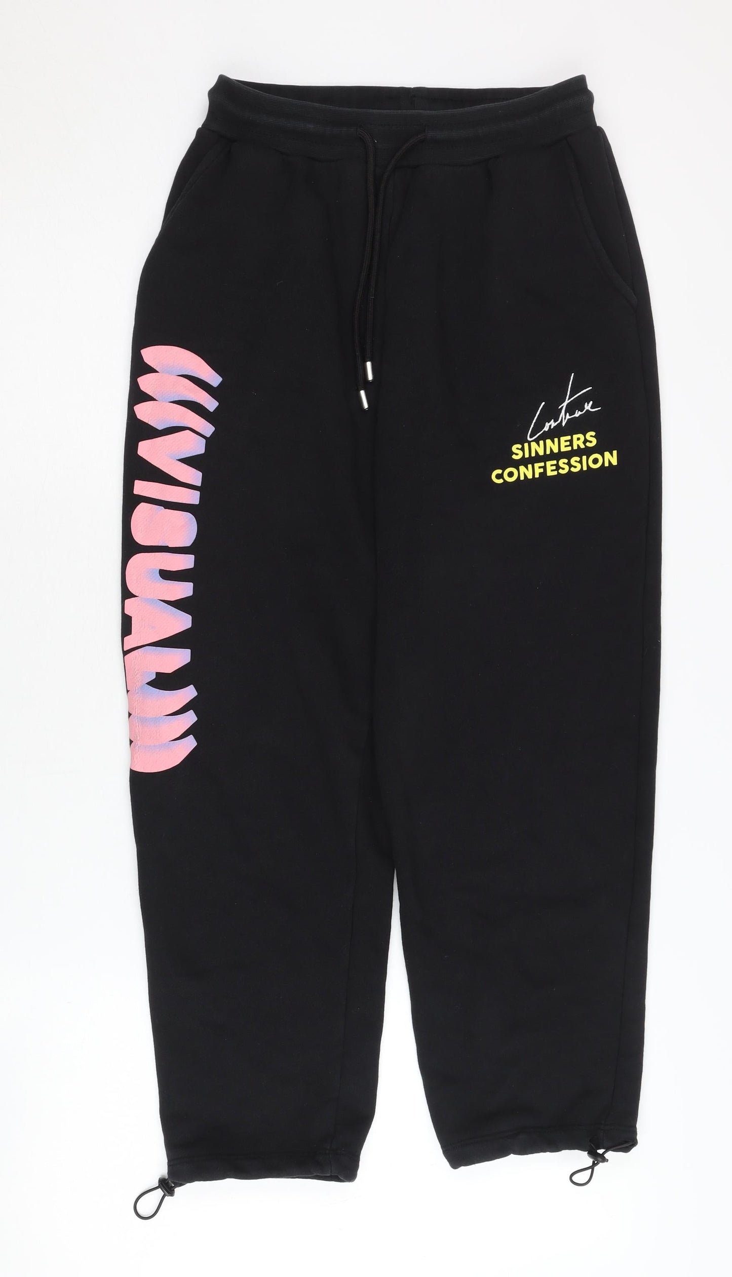 The Couture Club Women's Black Jogger Trousers XS