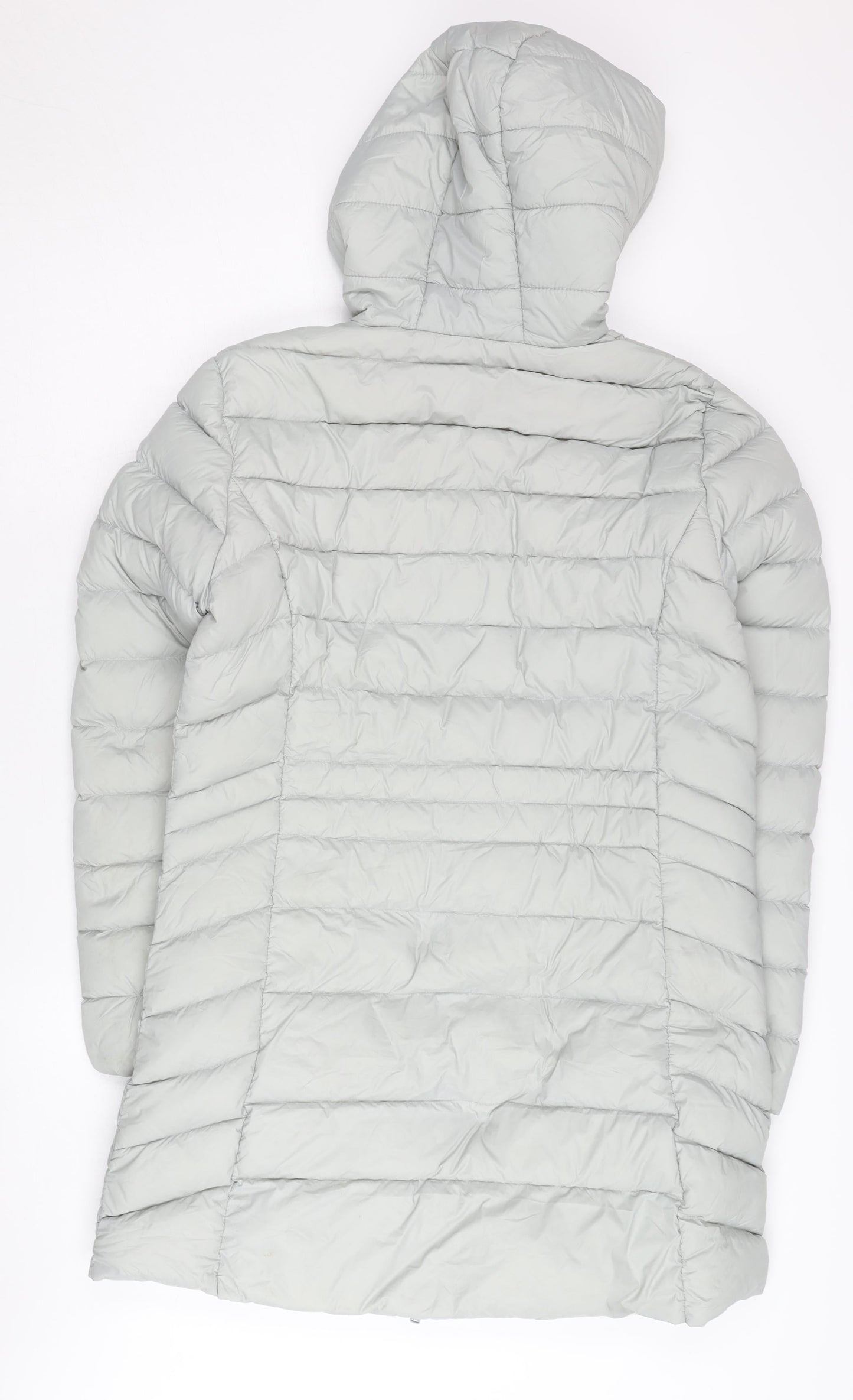 Baleno Women's White Puffer Jacket Size 14 Winter Hooded