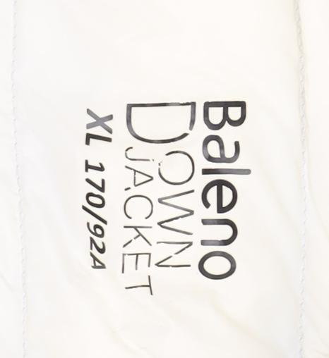 Baleno Women's White Puffer Jacket Size 14 Winter Hooded