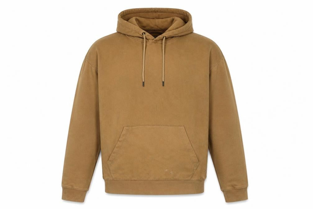 Mens UK Size S JACK & JONES Brown Pullover Hoodie