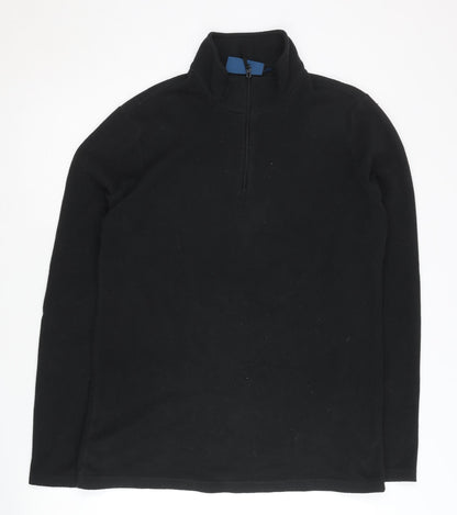 Mens UK Size M Mountain Warehouse Black Pullover Sweatshirt
