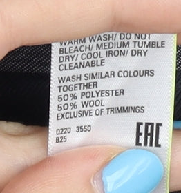 Marks and Spencer Men's Blue Dress Pants - Size 40