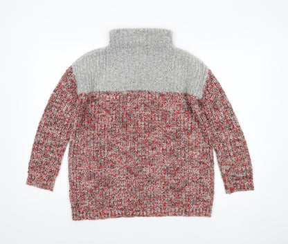 Womens UK Size 8 Topshop Multicoloured Pullover Jumper
