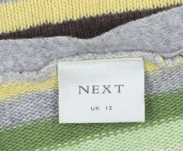 Womens UK Size 12 NEXT Multicoloured Pullover Jumper
