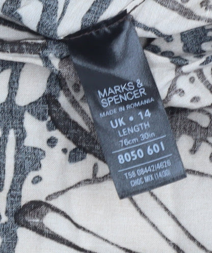 Marks and Spencer Women's Multicoloured Skirt Size 14