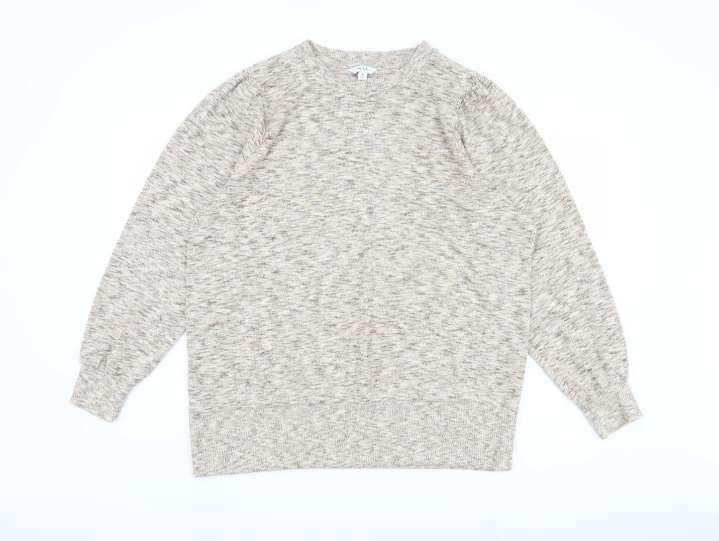 Womens UK Size XL NEXT Beige Pullover Jumper
