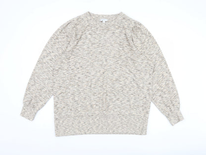 Womens UK Size XL NEXT Beige Pullover Jumper