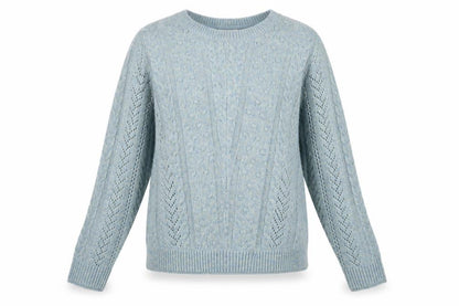 FatFace Women's Blue Pullover Jumper, Size 12
