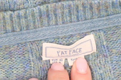 Fat Face Women's Blue Pullover Jumper, Size 12