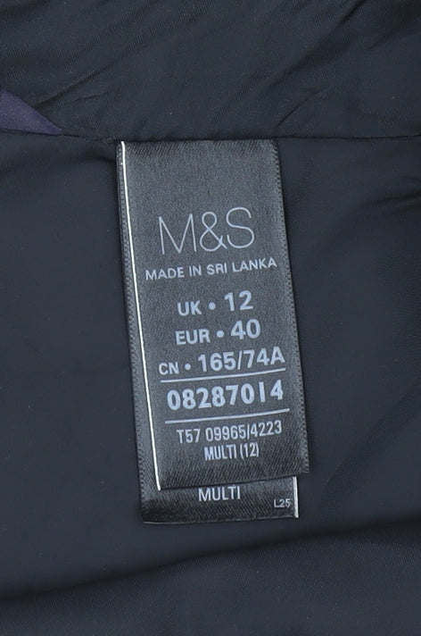 Marks and Spencer Women's Multicoloured Midi Skirt