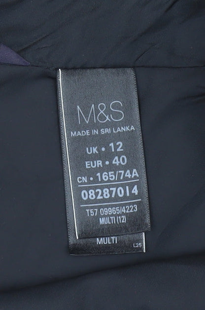 Marks and Spencer Women's Multicoloured Midi Skirt