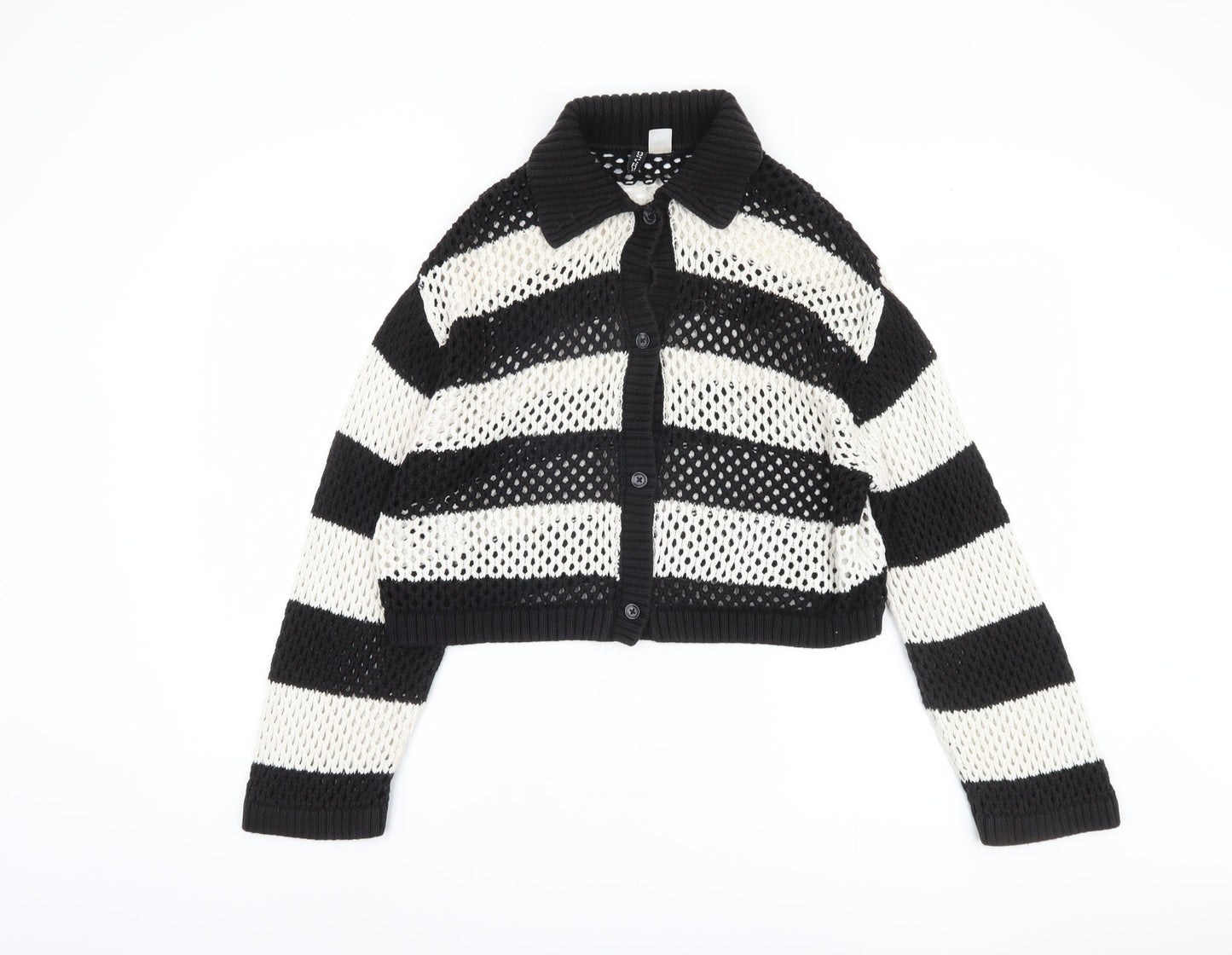 Womens UK Size M H&M Multicoloured Cardigan Jumper