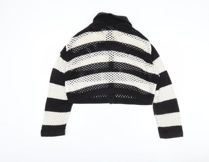 Womens UK Size M H&M Multicoloured Cardigan Jumper