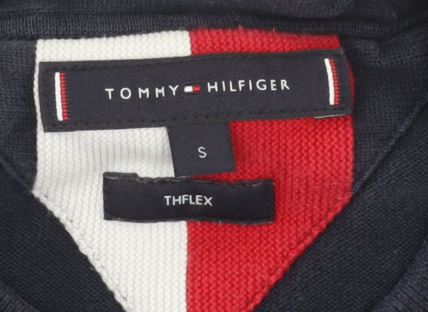 Tommy Hilfiger Men's Blue Pullover Jumper, Size S