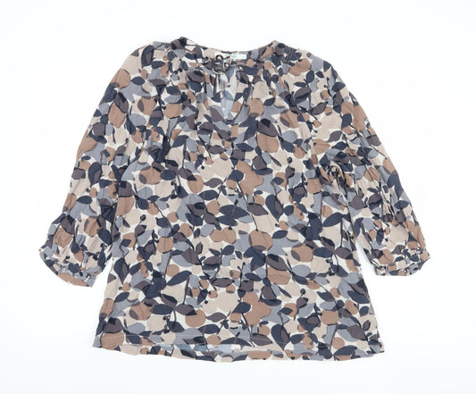 Boden Women’s Multicoloured Floral Top Size 16