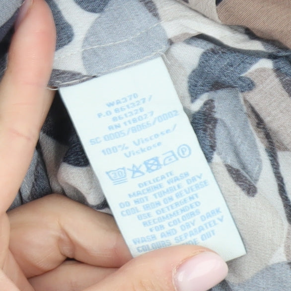 Boden Women’s Multicoloured Floral Top Size 16