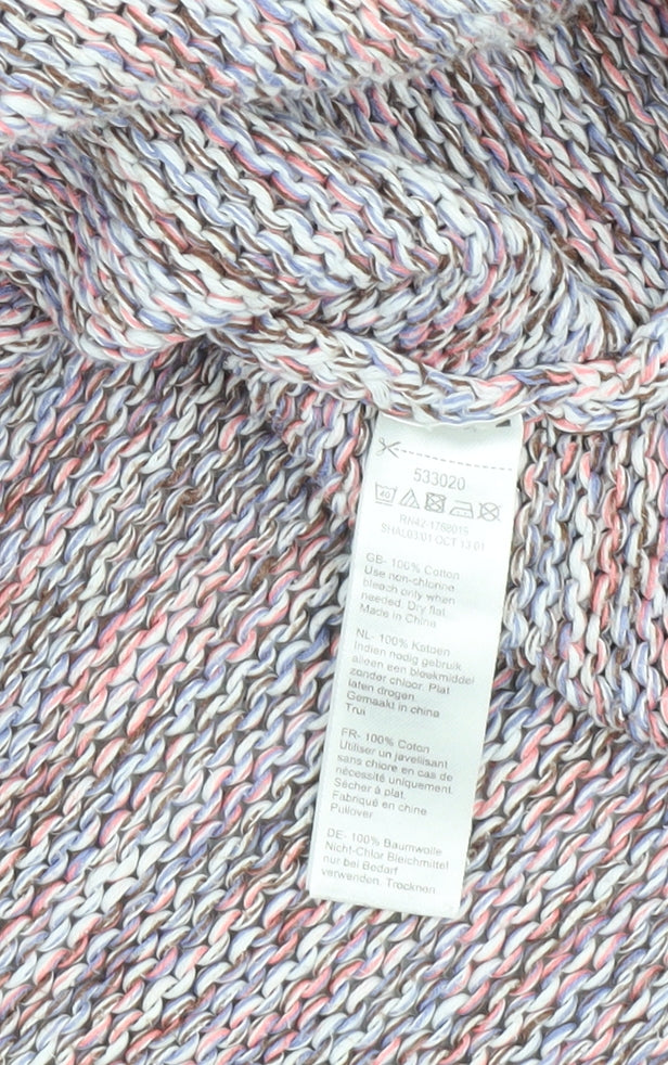 Womens UK Size L Monsoon Multicoloured Pullover Jumper