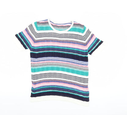 Womens UK Size 14 Marks and Spencer Multicoloured Pullover Jumper