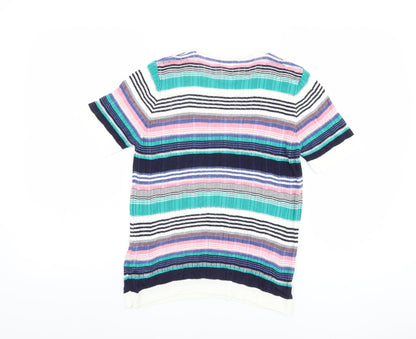 Womens UK Size 14 Marks and Spencer Multicoloured Pullover Jumper