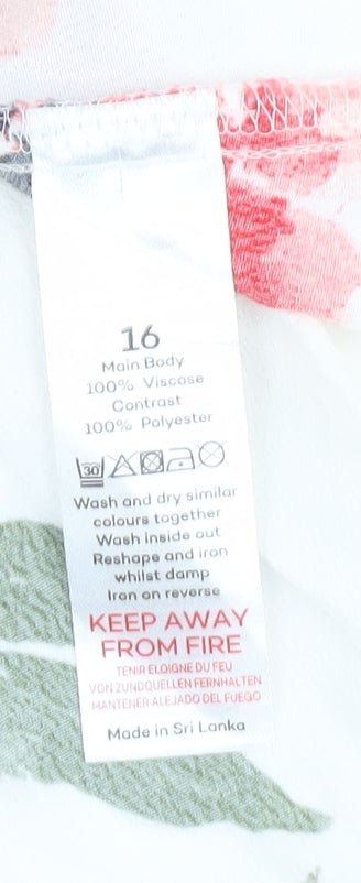 Bonmarché Women's Floral Tunic Blouse, Size 16