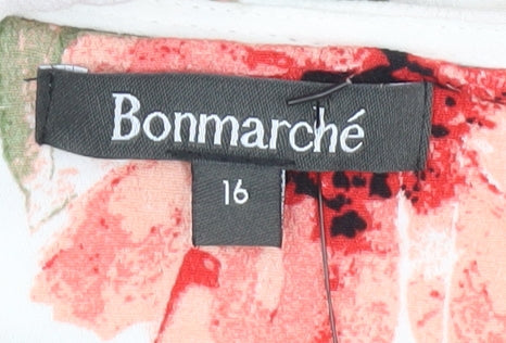 Bonmarché Women's Floral Tunic Blouse, Size 16