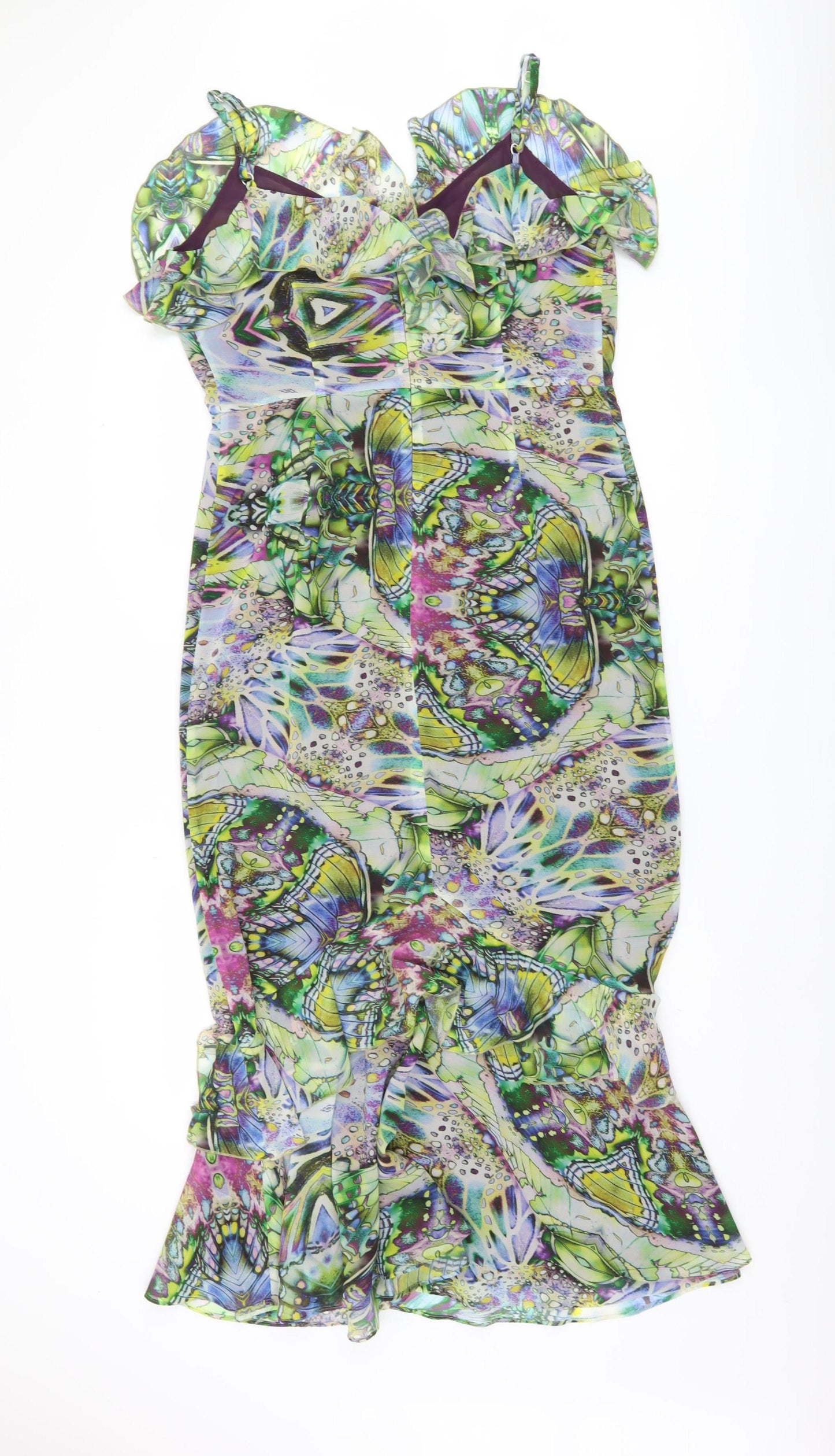 Marks and Spencer Women Multicoloured Geometric Dress 14L