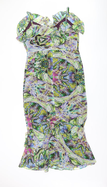 Marks and Spencer Women Multicoloured Geometric Dress 14L