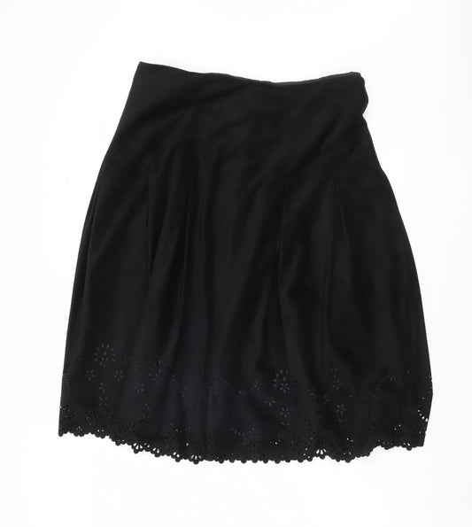 Marks and Spencer Women's Black Knee Length Skirt