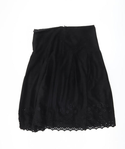 Marks and Spencer Women's Black Knee Length Skirt