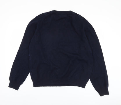 Marks and Spencer Men's Blue L Pullover Jumper