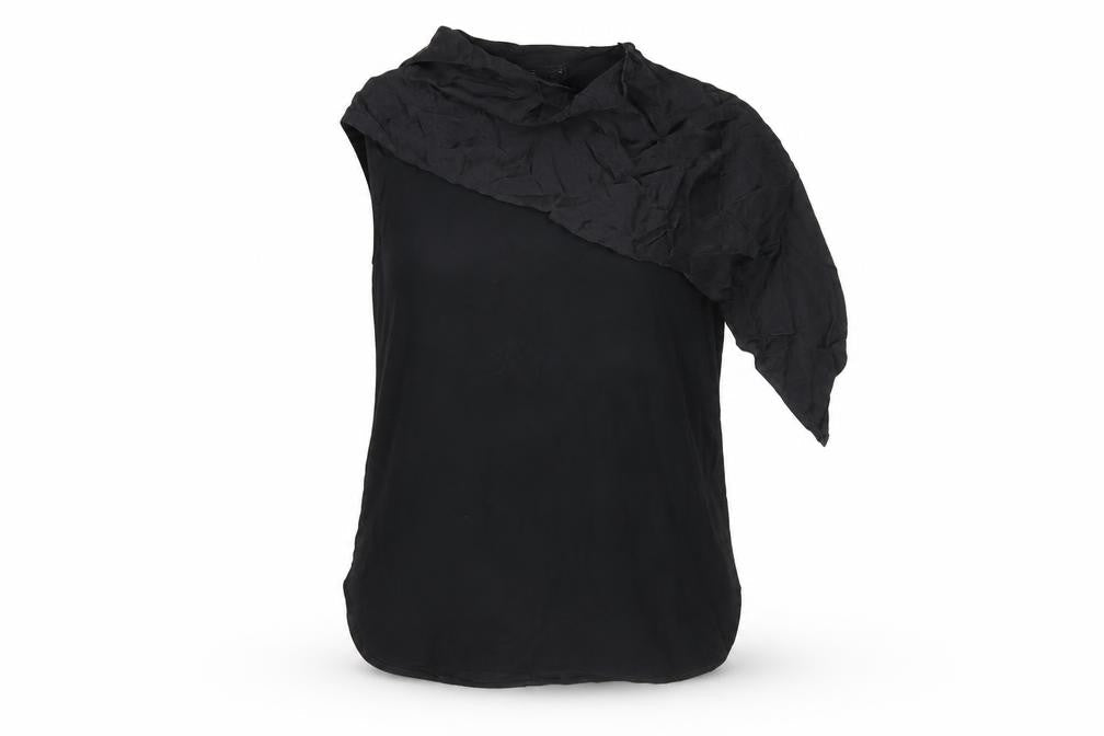 Womens UK Size 10 Marks and Spencer Black Basic Blouse