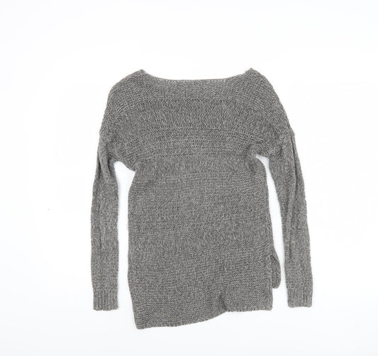 American Eagle Women's Grey XS Pullover Jumper