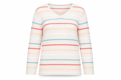 Womens UK Size S Isle Essentials Beige Pullover Jumper