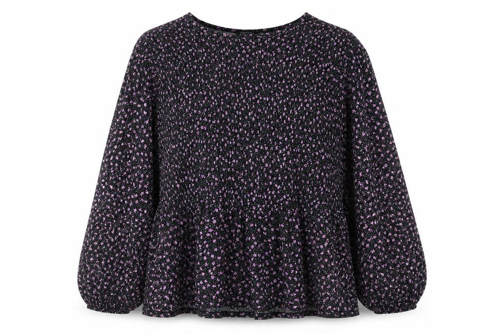 Womens UK Size 26 Simply Be Black Basic Blouse