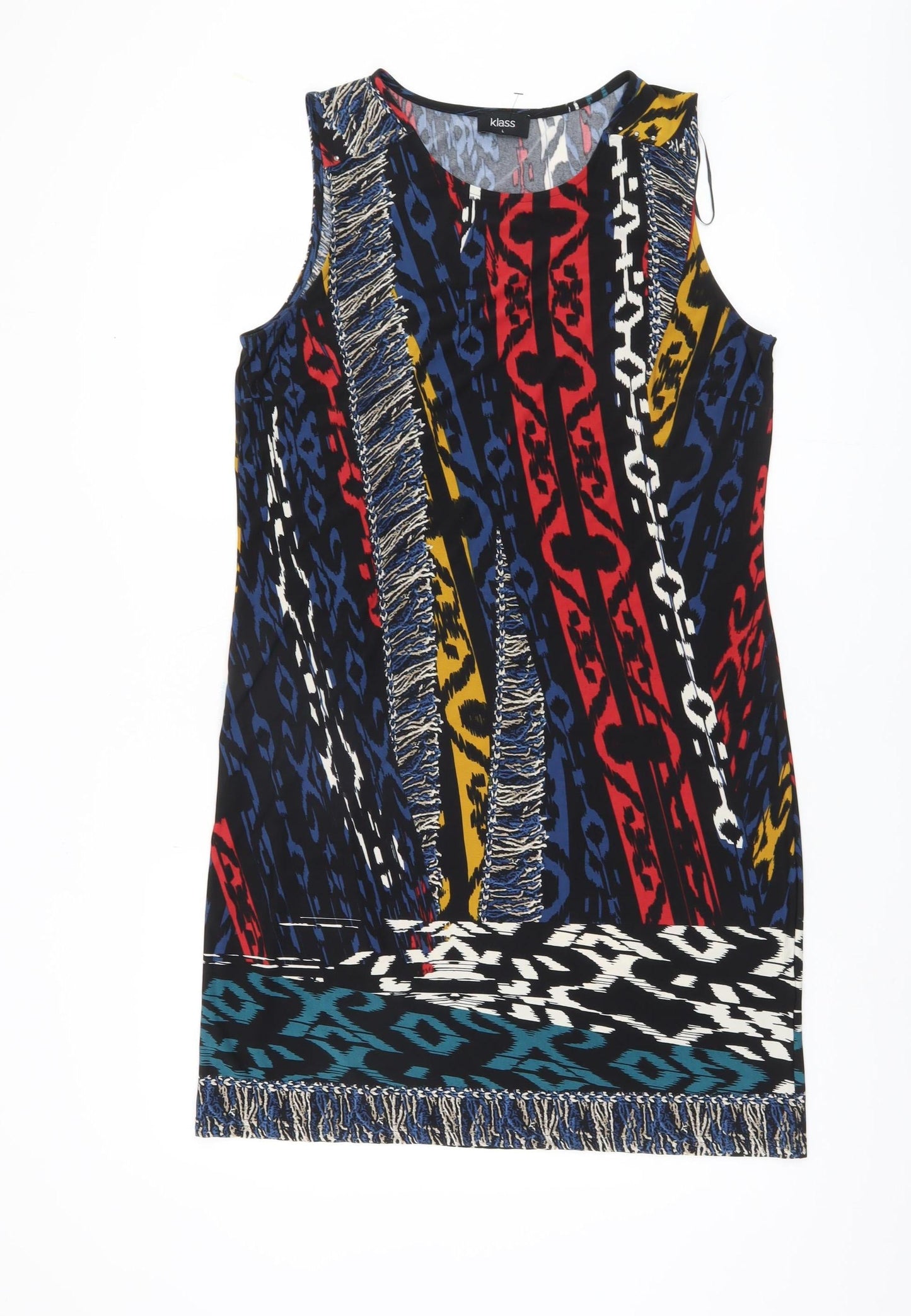 Klass Women's Multicoloured Sleeveless Dress