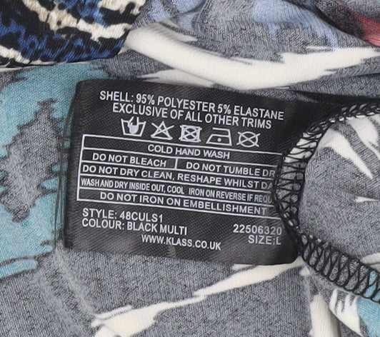 Klass Women's Multicoloured Sleeveless Dress