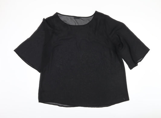 Womens UK Size 22 rogers+ROGERS Black  Blouse