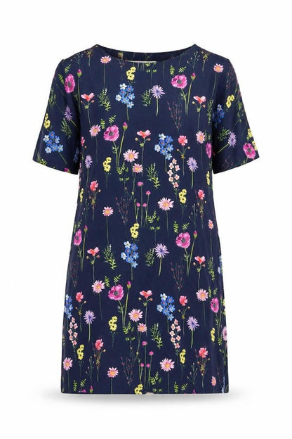 Monsoon Silk Women's Floral Shift Dress