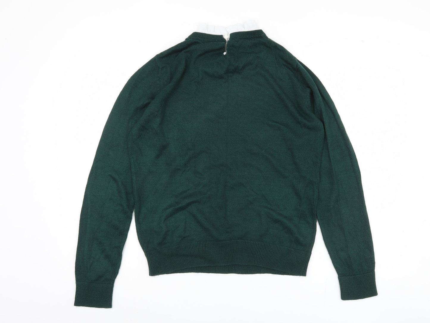 Womens UK Size 14 Dorothy Perkins Green Pullover Jumper